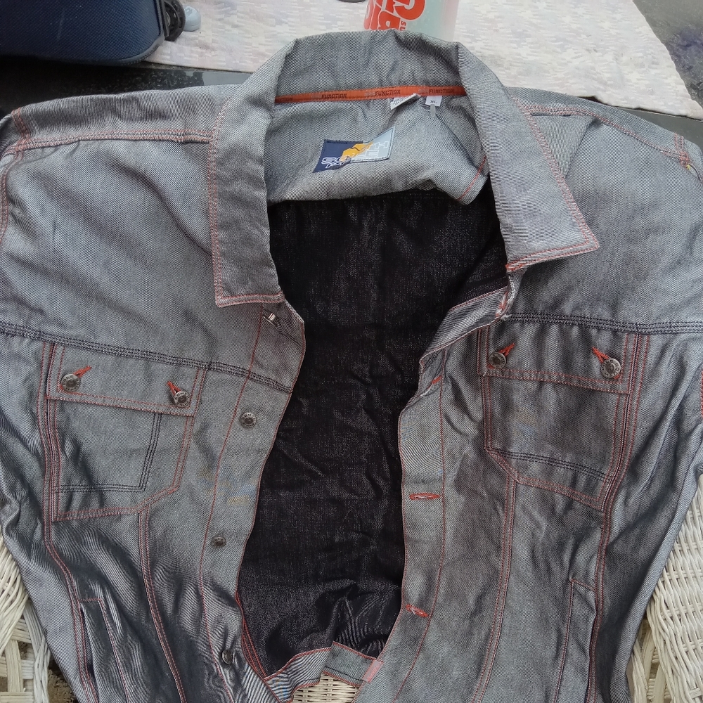 Southpole shiny gray metallic Jacket
